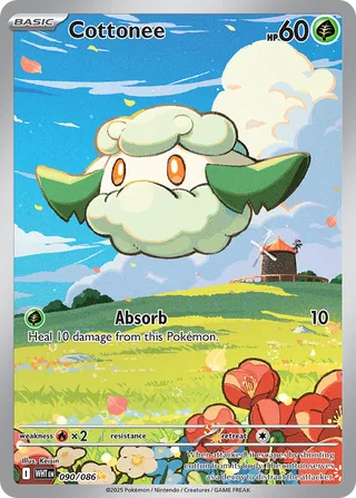 Cottonee (White Flare 090/086)